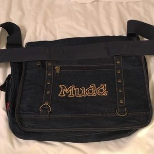 Mudd dark denim crossbody bag